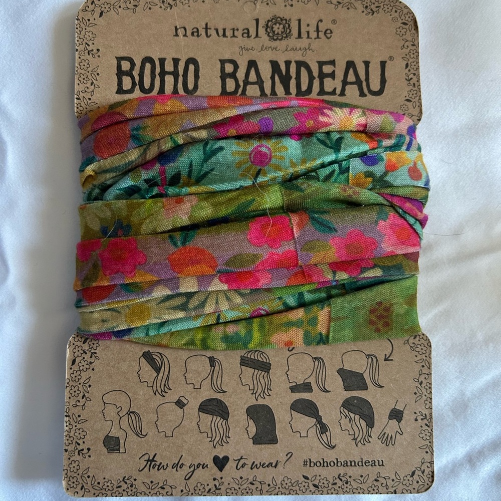 Vibrant Floral Boho Bandeau by Natural Life